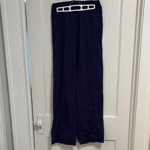 Prana wide leg pant small TALL purple